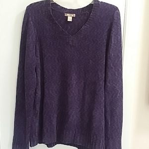 Purple sweater